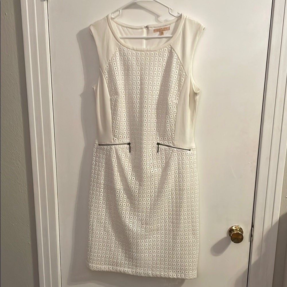 Gibson Latimer White sleeveless Dress